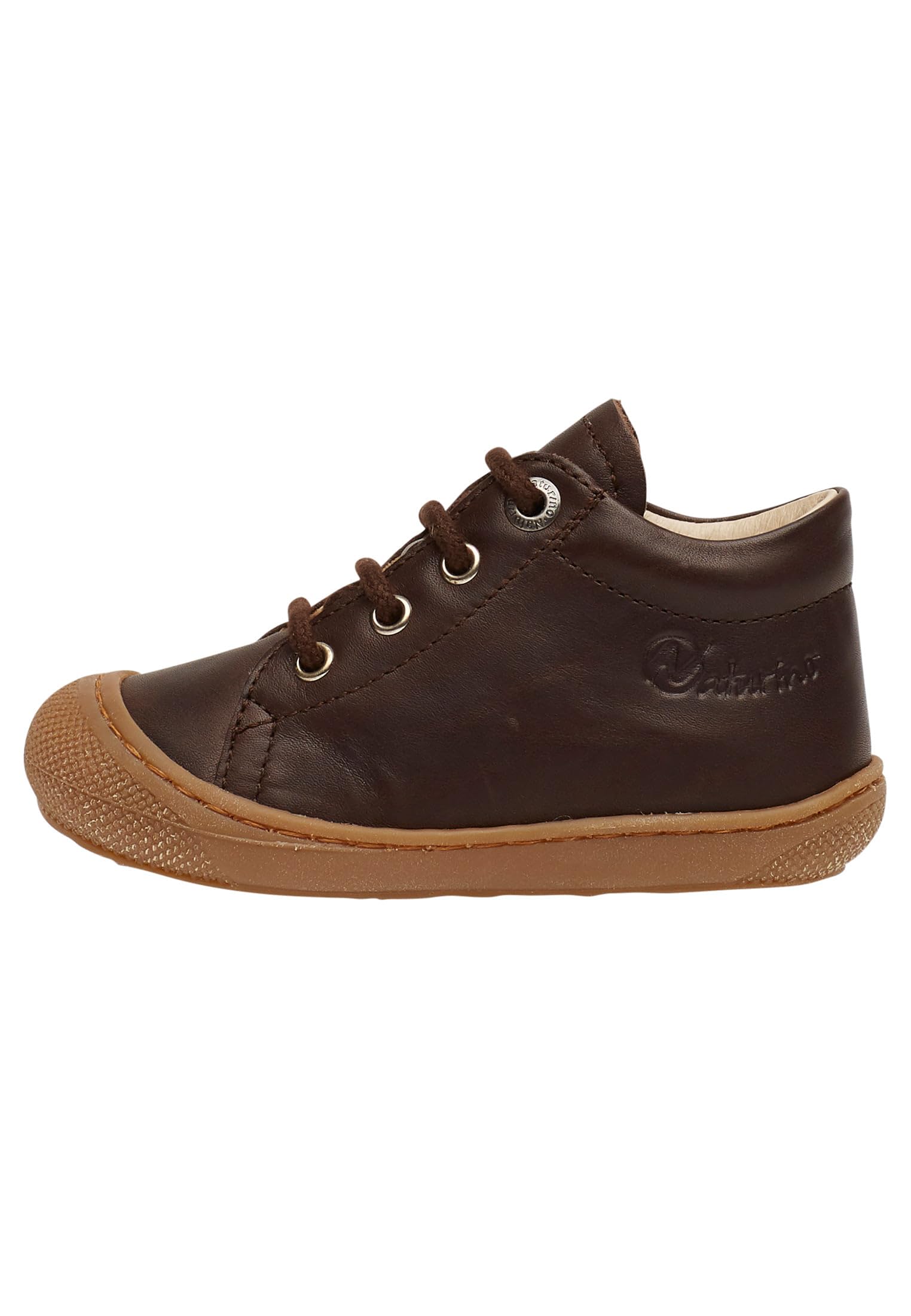 Naturino Lauflernschuhe aus Nappaleder, Dunkelbraun 29