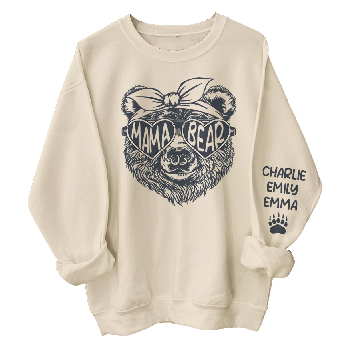 Pawfect HouseMothers Day Birthday Gifts For Mom From Daughter, Son, Personalized Mama Sweatshirt, Womens Birthday Gifts