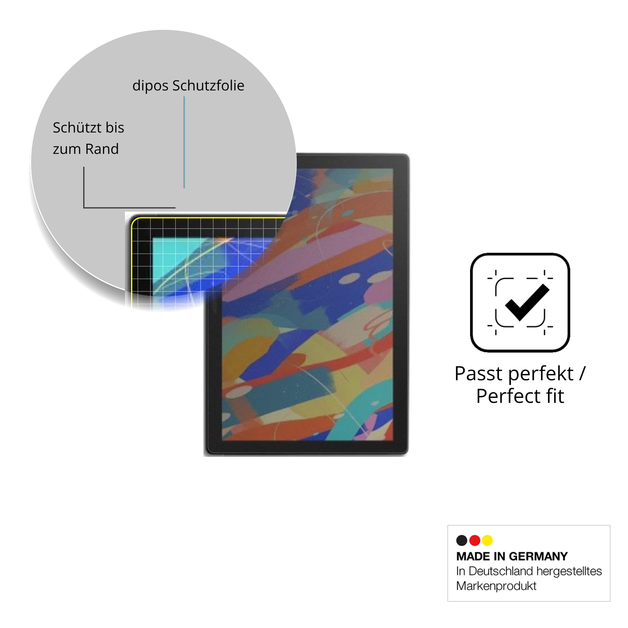 dipos Protector de Pantalla Antiespía para Wacom Cintiq 16 | Película protectora mate, filtro de privacidad 4 vías, ajuste perfecto, antiarañazos, sin burbujas, autoadhesivo