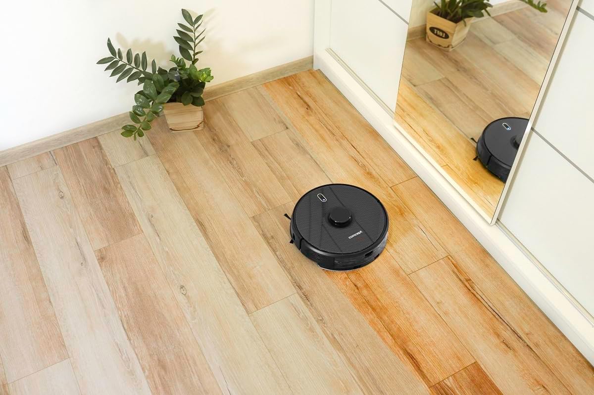 Concept VR3400 Robot Vacuum Cleaner with Mop 2 in 1 Real Force Laser 3D