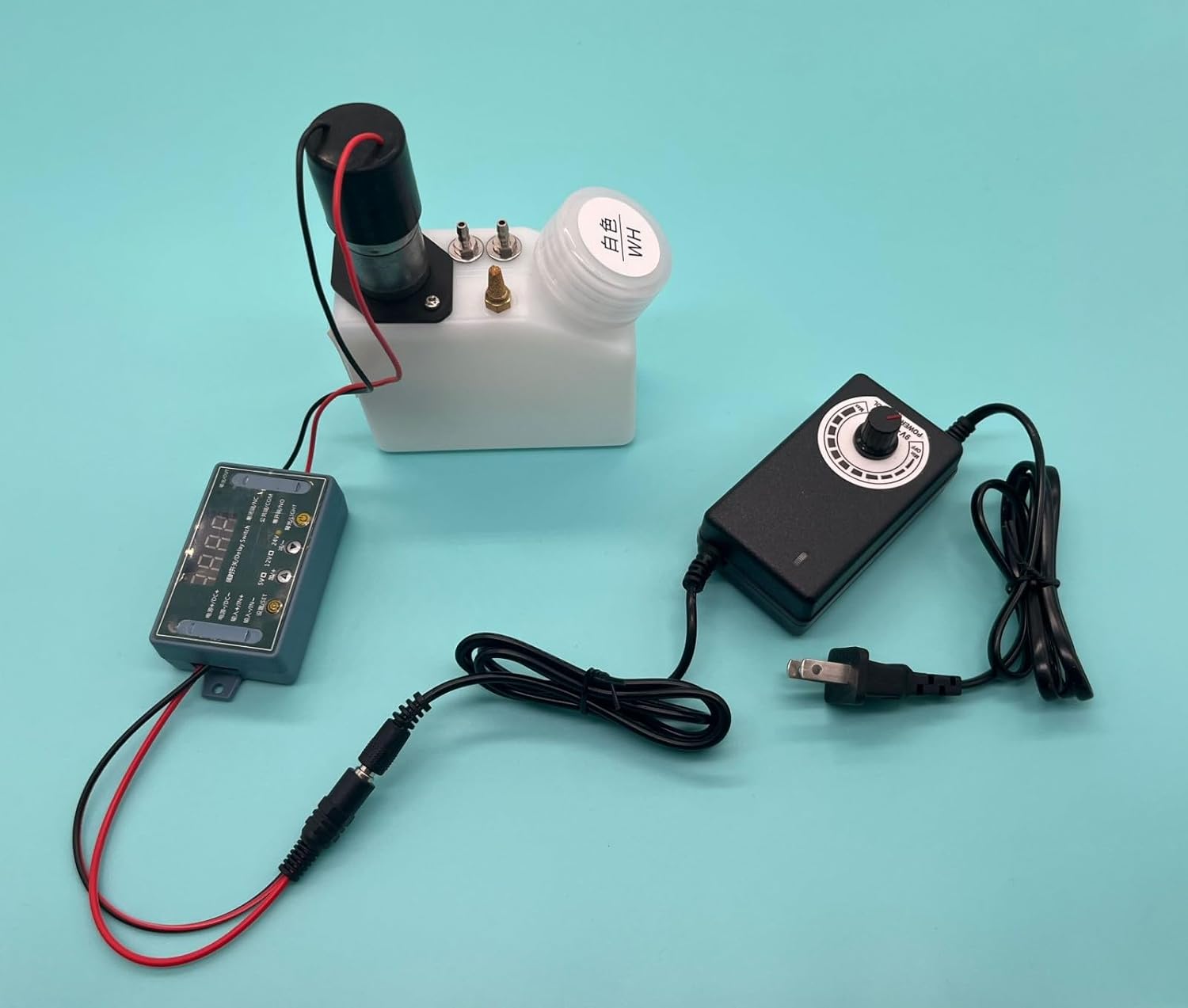 DTF DTG White Ink Tank with Stirrer Timer Adjustable Power for L1800 L800 L805 L18050 L8050 L18058 L8058 ET-8550 ET-8500 R1390 XP-15000 XP-15010 DTF Printer