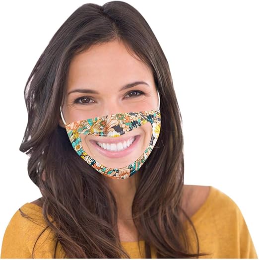 MEIbax 1PC Adult Lip Language Broken Flowers Visible Transparent Half