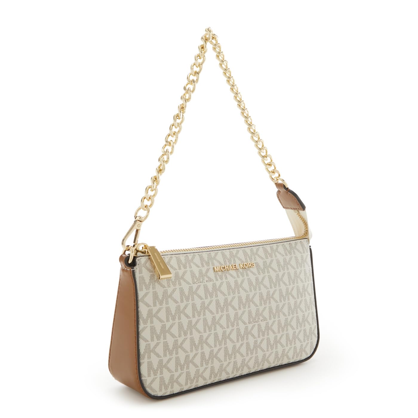 Michael Kors 32F1GJ6W6B-150 MD CHAIN POUCHETTE Women VANILLA Size One Size