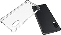 Vista 3 de Funda para Samsung Galaxy XCover Pro Clear TPU Cuatro Esquinas Funda Protectora Transparente Suave Funda