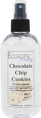 Spray de galletas con chispas de chocolate (doble fuerza), 16 onzas, sin colores artificiales, parabenos o conservantes, niebla aromática fragante