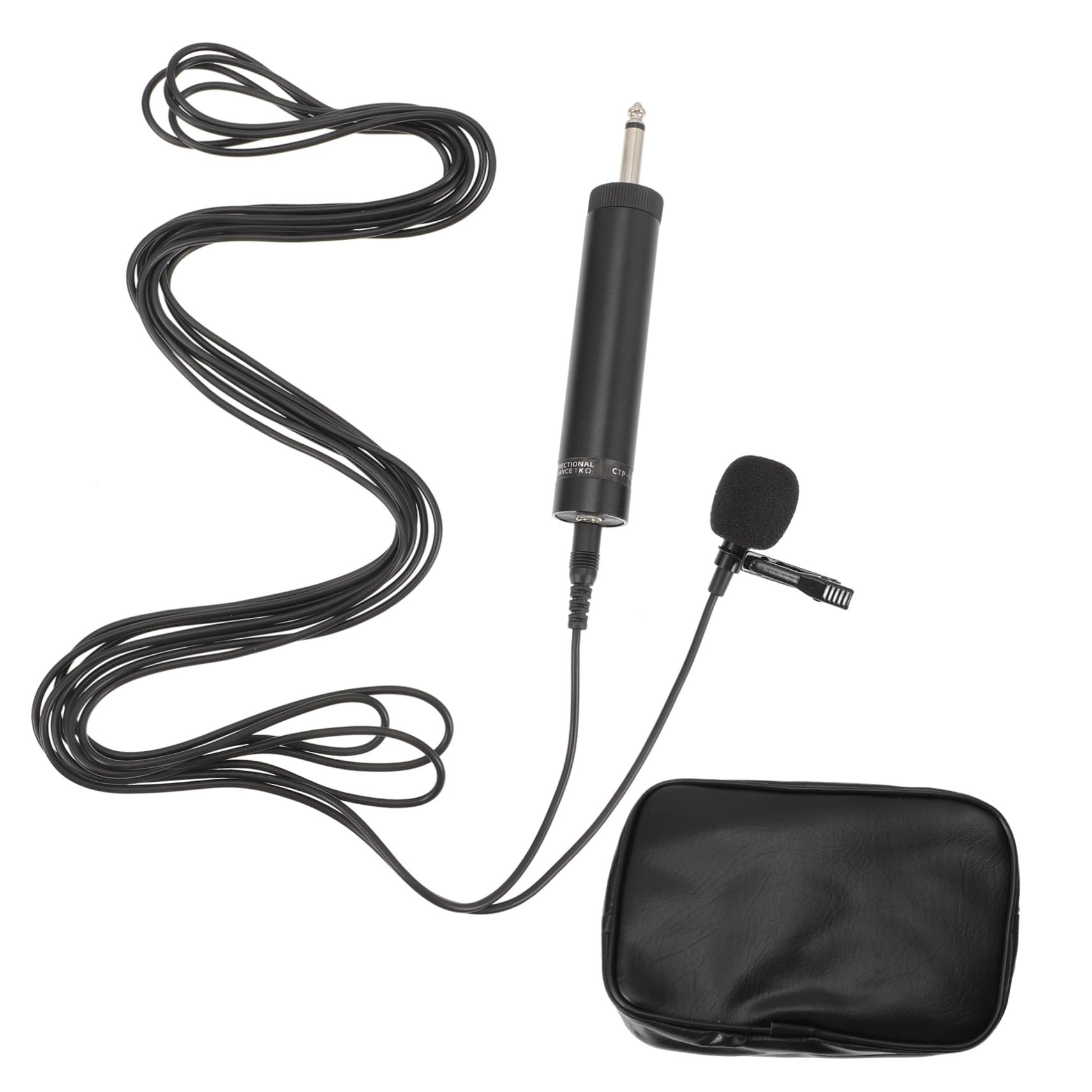 Microphone lavalier clip pour instruments avec cable pour scene et discours - 8