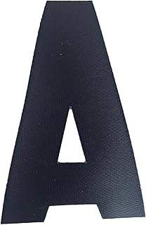 Generic Hockey Jersey Alternate Assistant Captain Patch, Letter A, Iron On Twill, 4”, Navy Blue