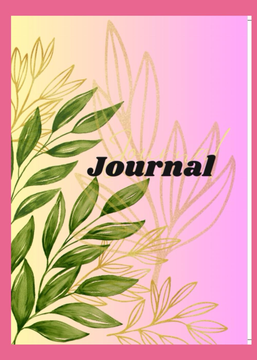 Journal for Students and Teachers: Also for personal use