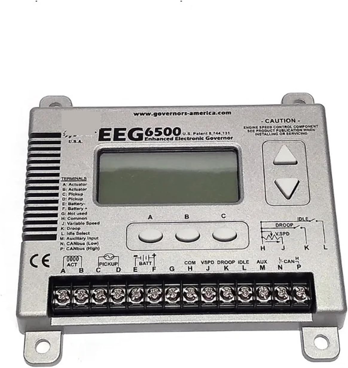 Original EEG6500 Generator Electronic Speed Governor Control Genuine Controller Panel
