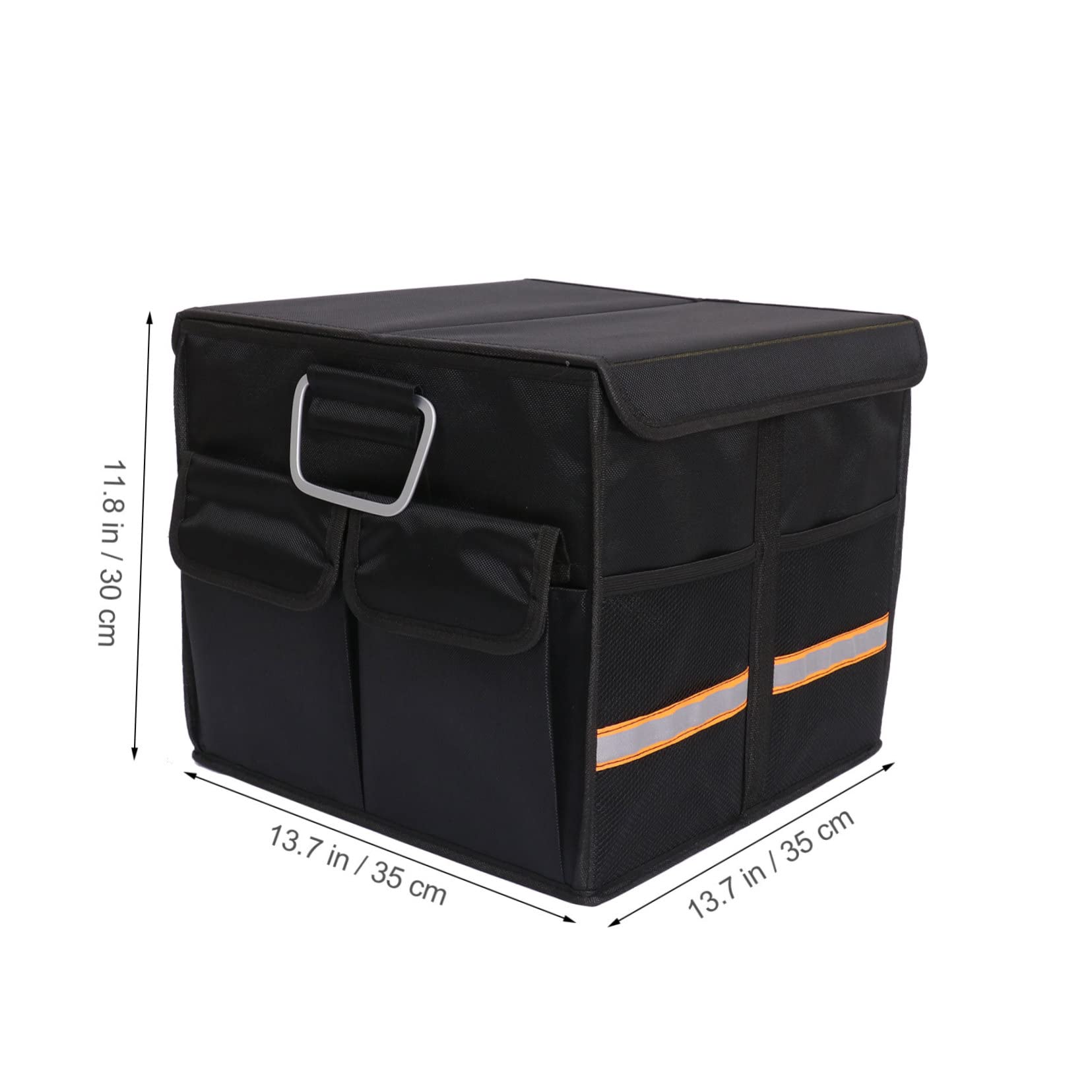 MAGICLULU 1pezzi Organizzatore Bagagliaio Auto Pieghevole in Oxford Contenitore Portaoggetti Robusto Divisori Antiscivolo Per Spesa Strumenti