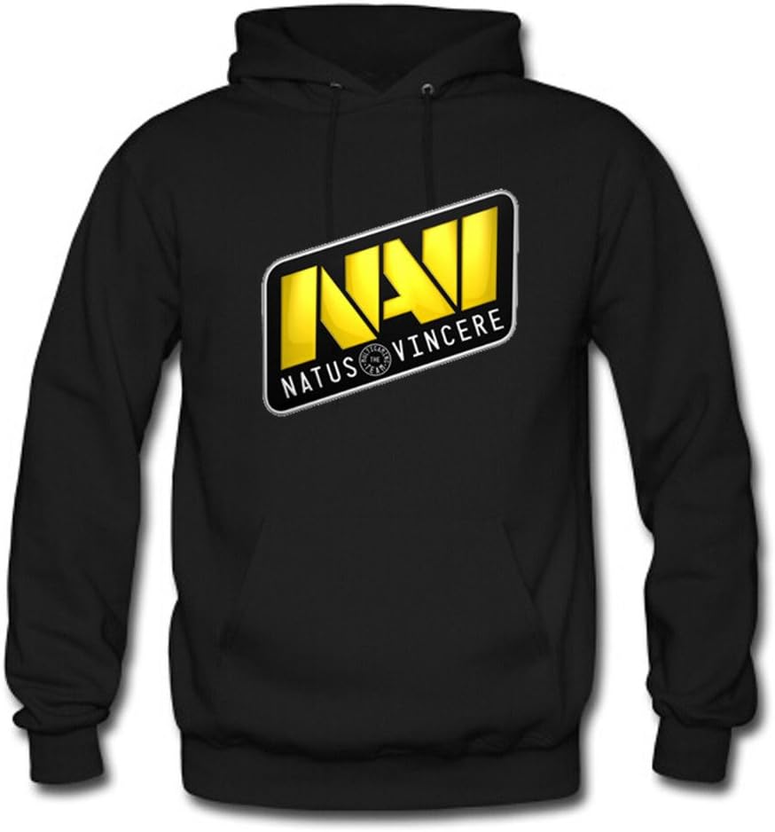 Nesth Custom Dota 2 NAVI The Alliance Team Men's pullover hoodie Workout Hoodie Running Hoodie M Black