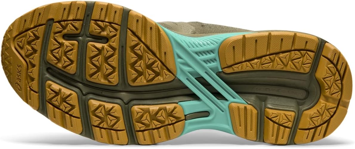 ASICS Women's GT-2000 7 Trail Running Shoes, 6.5, Mantle Green/Olive Canvas