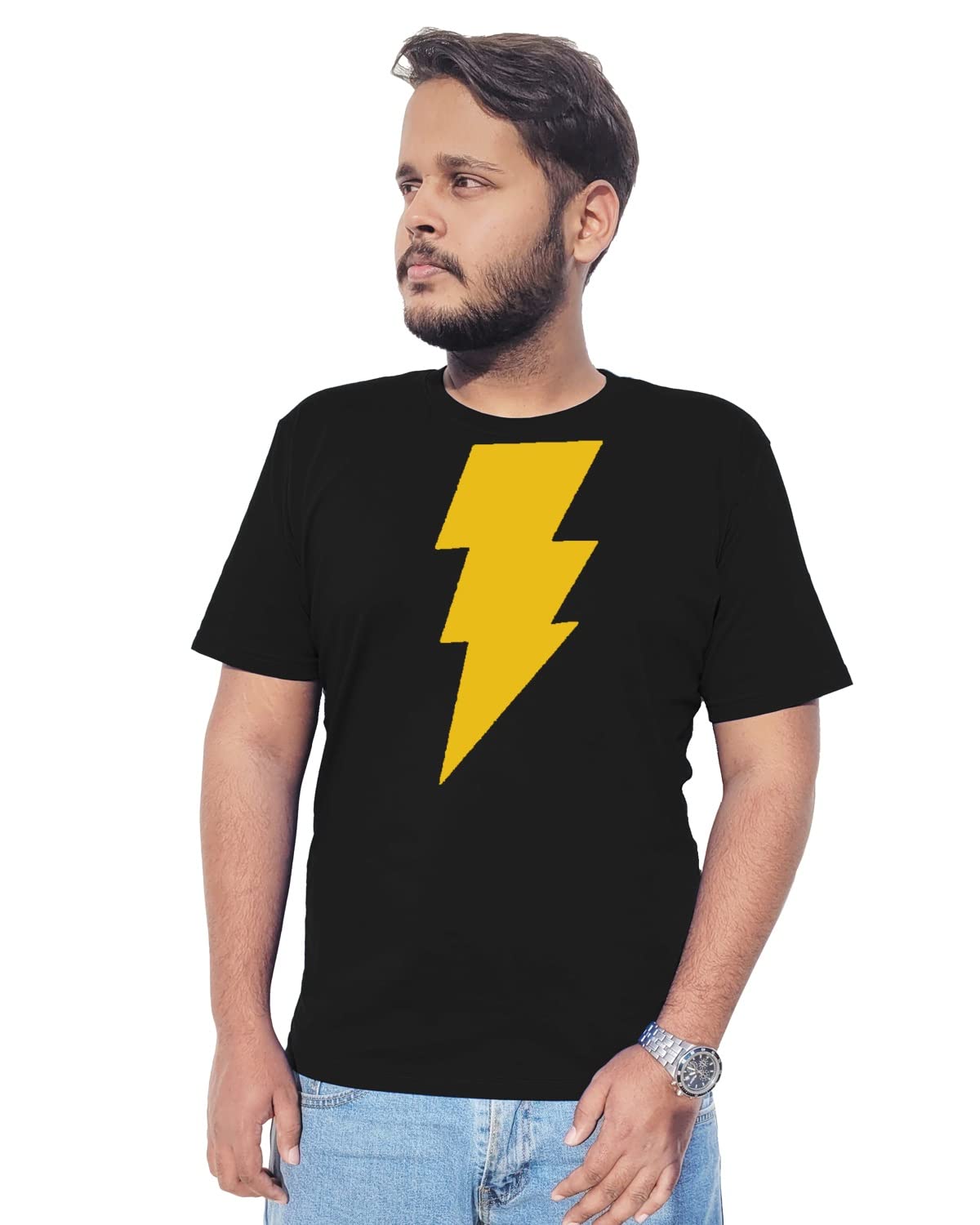 Black Adam T-Shirt | Rock’s Black Adam from Shazam | Comic Nerd Tee | Unisex 100% Organic Cotton Tshirt | TIS