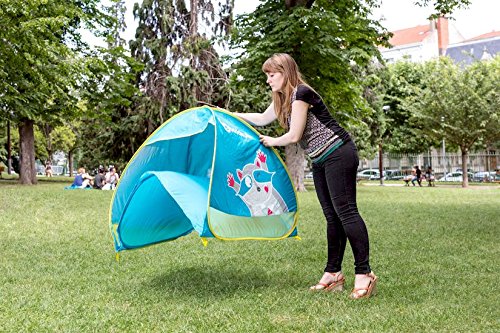 BADABULLE Tente Anti-UV Bleue