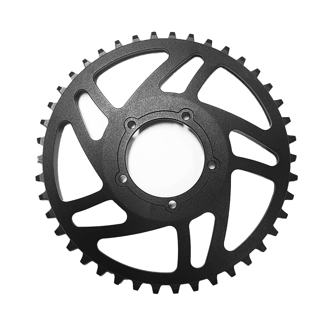 Electric Bicycle Ebike Chainring 36T/38T/42T ChainWheel Offset 2MM Narrow Wide Chainrings MTB Sprocket for Bafang BBS01 BBS02 Mid Motor