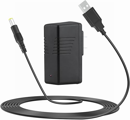 SLLEA Adaptador CA/CC de 5 V + cable USB compatible con herramienta de escáner de diagnóstico Launch CRP123X CRP129X CRP123E CRP129E