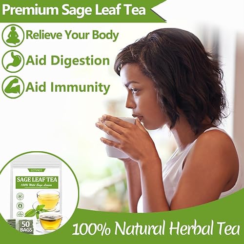 Miniatura 171 de Té prémium de hojas y raíces de diente de león, 50 bolsas de té/3.53 onzas, para la salud del hígado y los riñones, té de hierbas desintoxicante