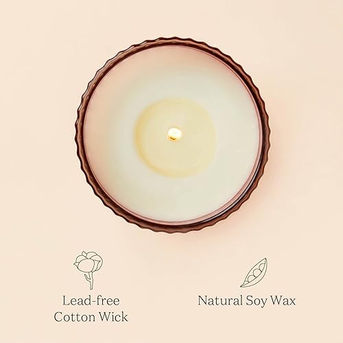 Miniatura 4 de LA JOLIE MUSE Velas perfumadas para el hogar, vela perfumada de peonía de maracuyá, cera de soja natural, 80 horas de combustión, velas de regalo