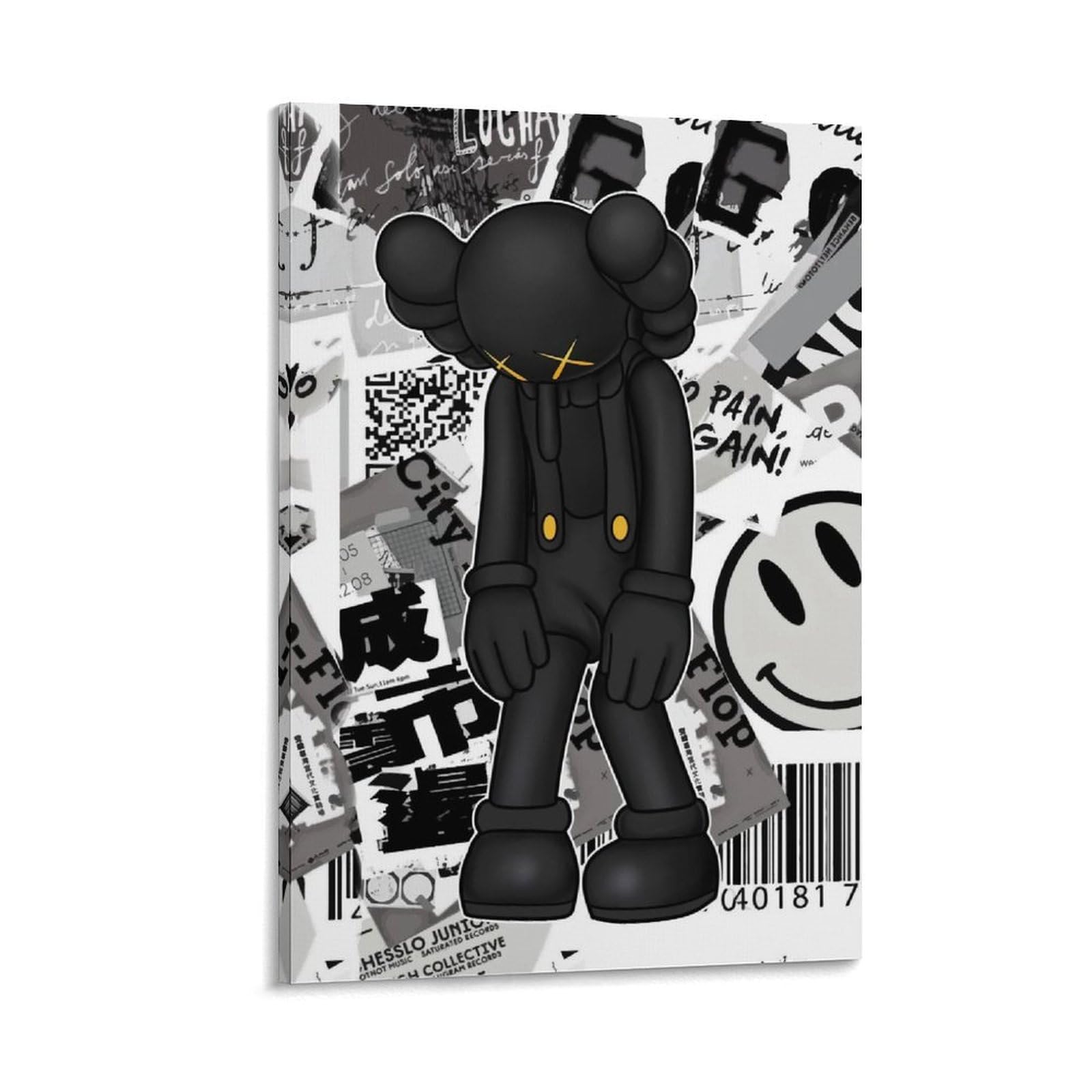 Amazon.co.jp: KAWS Sesame Street 絵画 インテリア カウズ