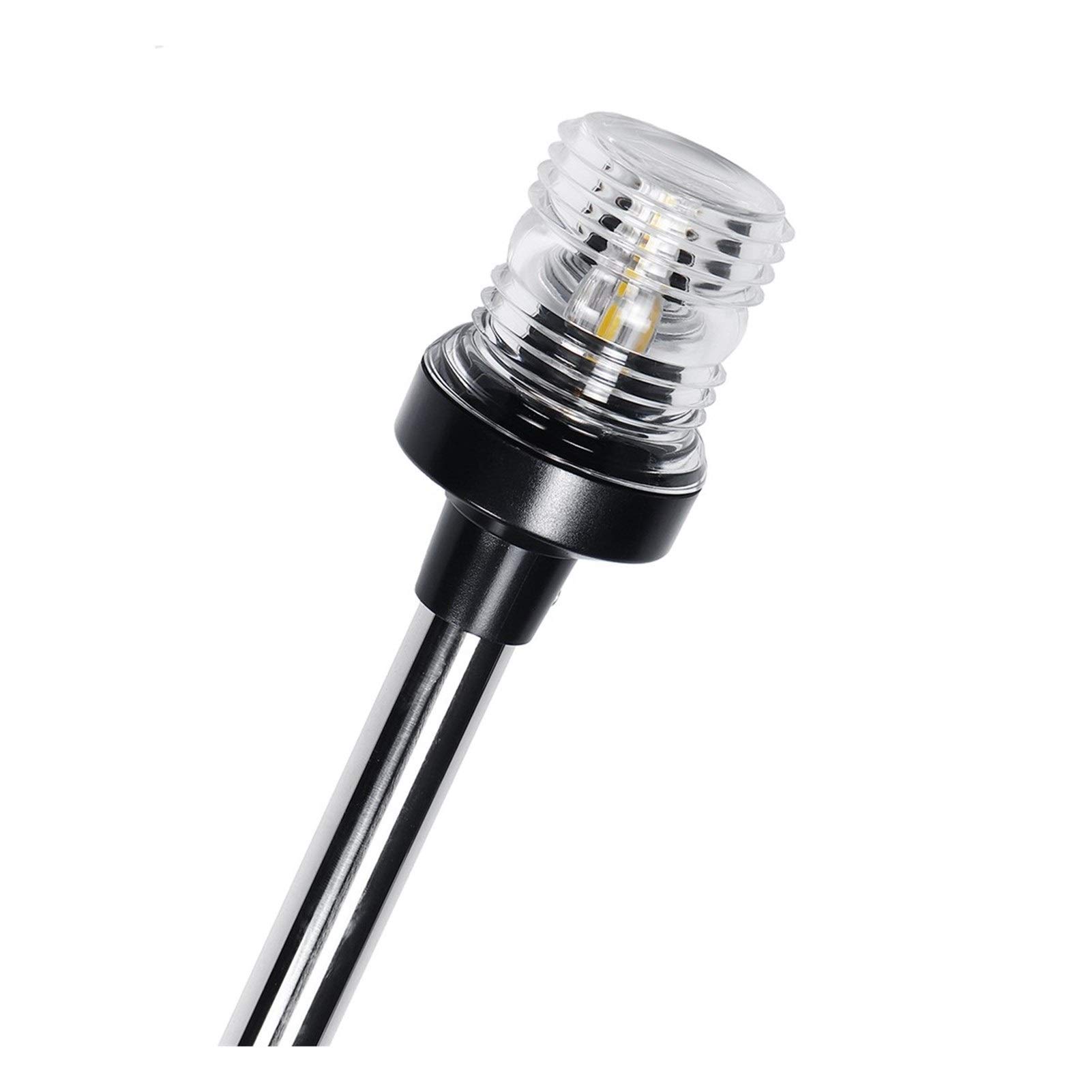12-24 V Piegare Il Marino per la Barca PORTATO Luci di Navigazione Marine per Barca Yacht Stern Anchor Light PORTATO Lampada da Vela DaJiKan (Color : 16 inch)