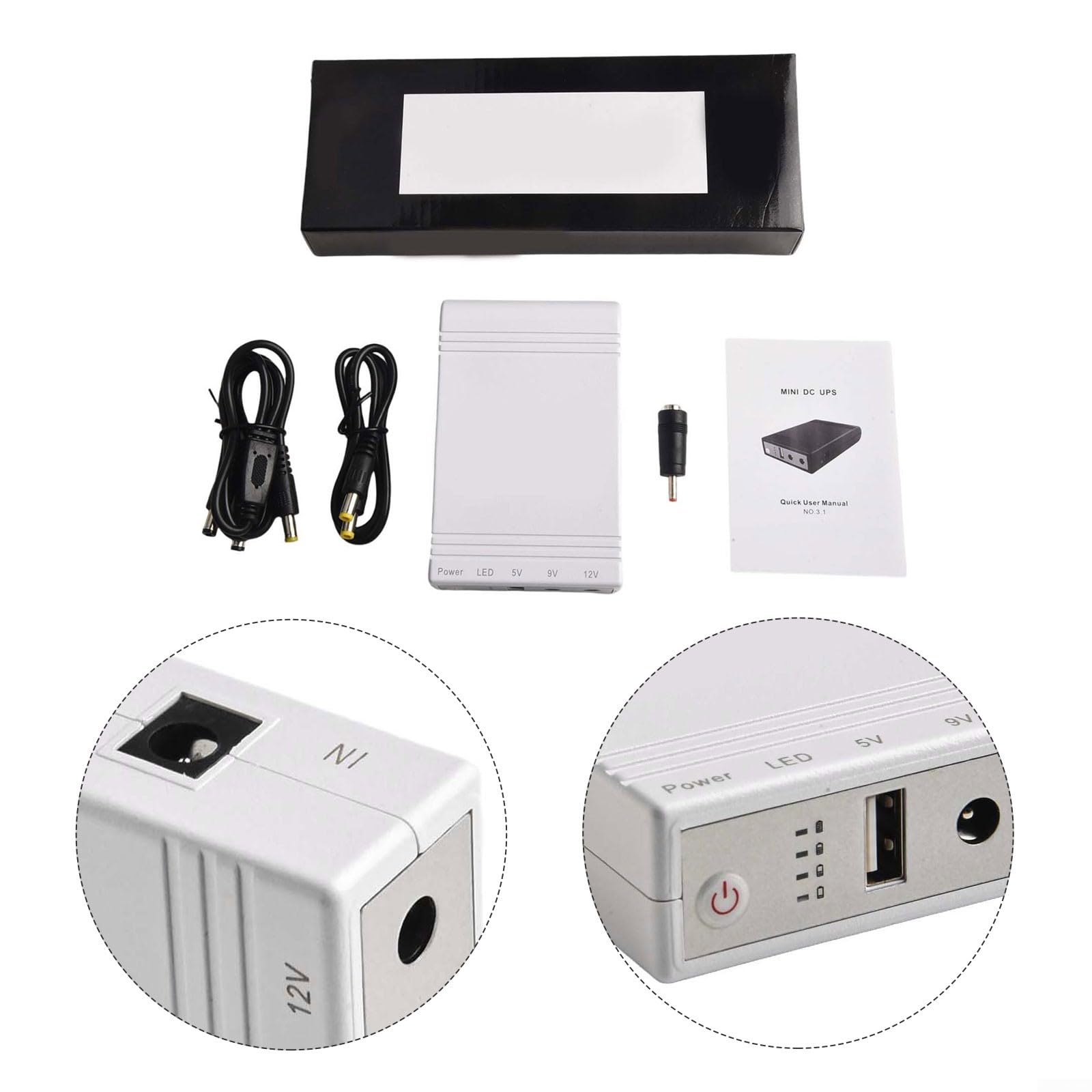 per mini UPS 10400mAh per Router Wifi Sicurezza per mini UPS