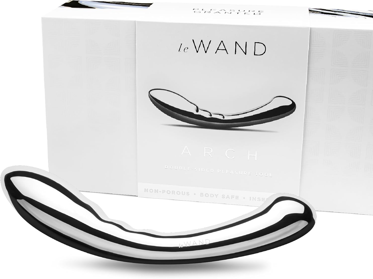 Le Wand Arch Stainless Steel G-Spot Massager - Adult Sex Toys, Sexual Pleasure Tools for Women