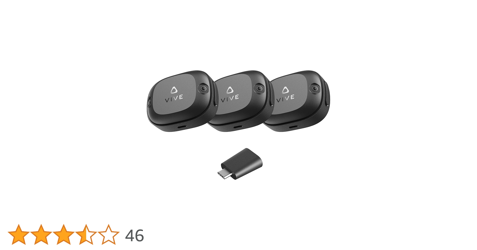 HTC VIVE Ultimate Tracker, 3 Trackers + 1 Dongle — Full-Body