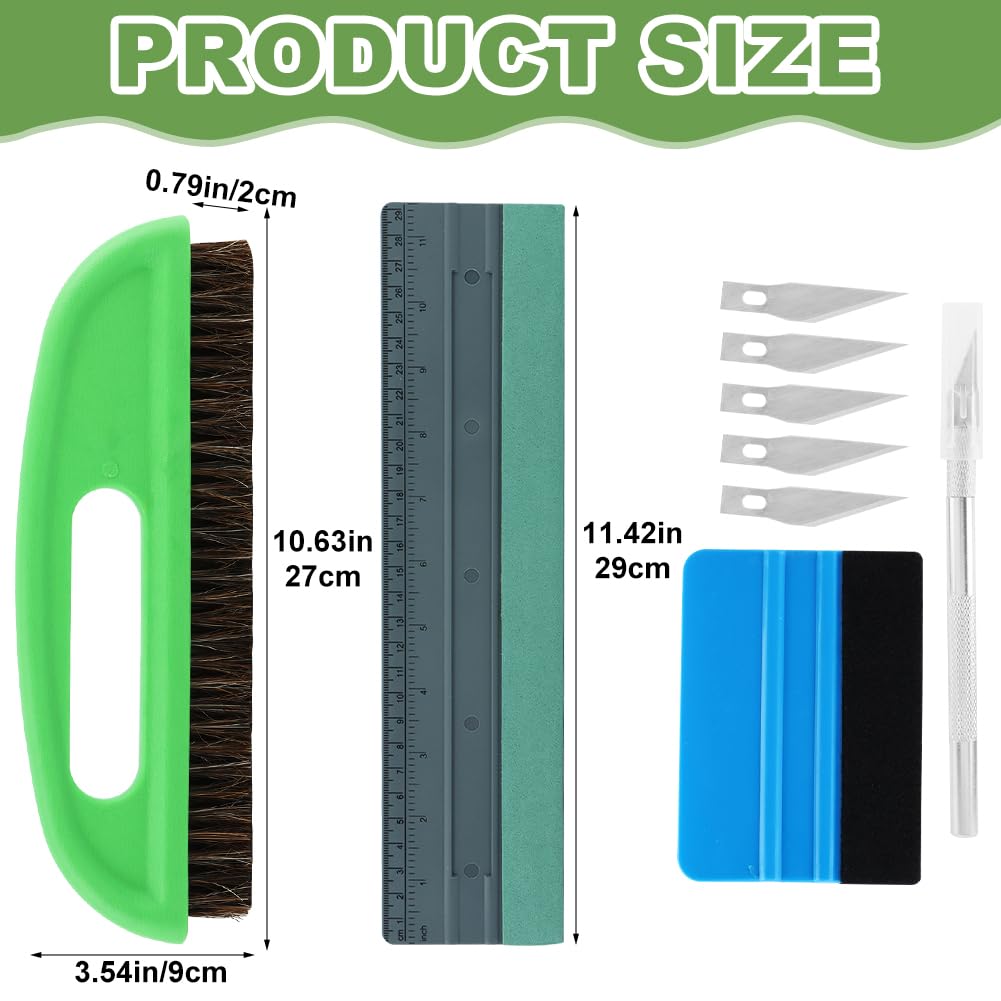 SOLUSTRE 1 Set Scraper Wallpaper Kit Car Window Tint Window Insulation