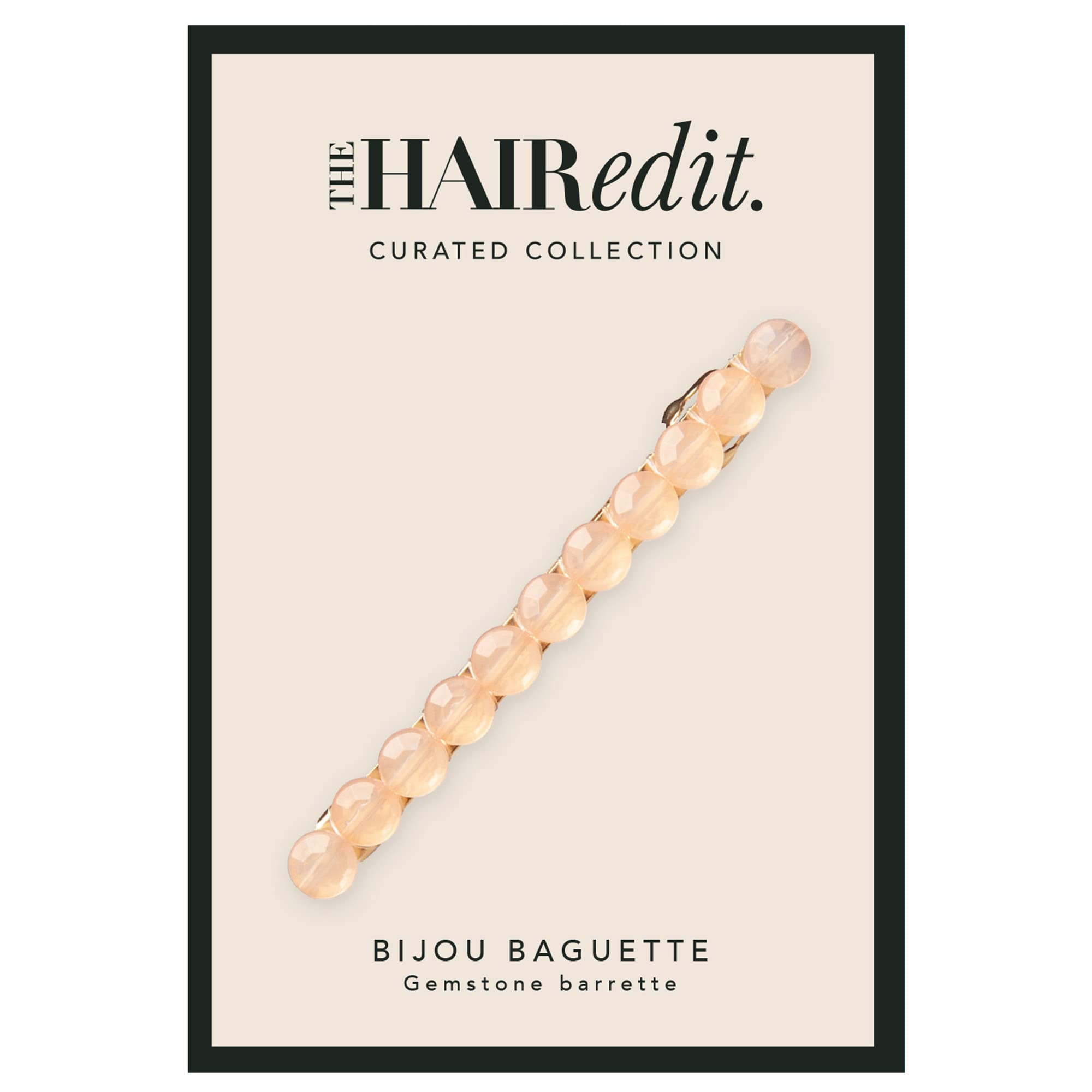 The Hair Edit Bijou Baguette Gemstone Barrette