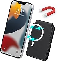 Vista 3 de Cavor Cartera magnética y tarjetero para Apple Magsafe, Negro, Bolsa