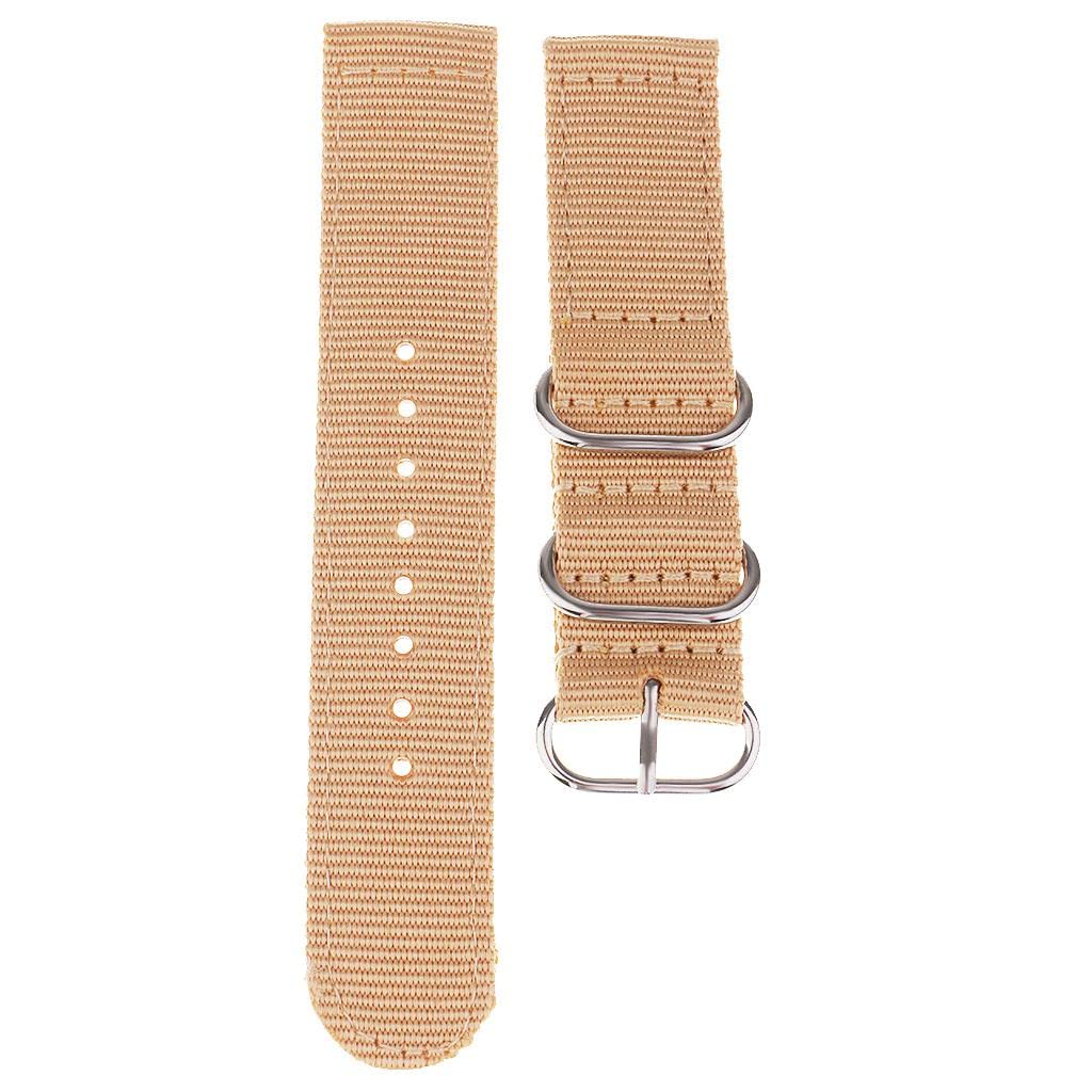 MYADDICTION Nylon Watch Band Strap with Stainless Steel Buckle Khaki 18mm Jewelry & Watches | Watches, Parts & Accessories | Wristwatch Bands (B0CH89GCDV) Amazon Price History, Amazon Price Tracker