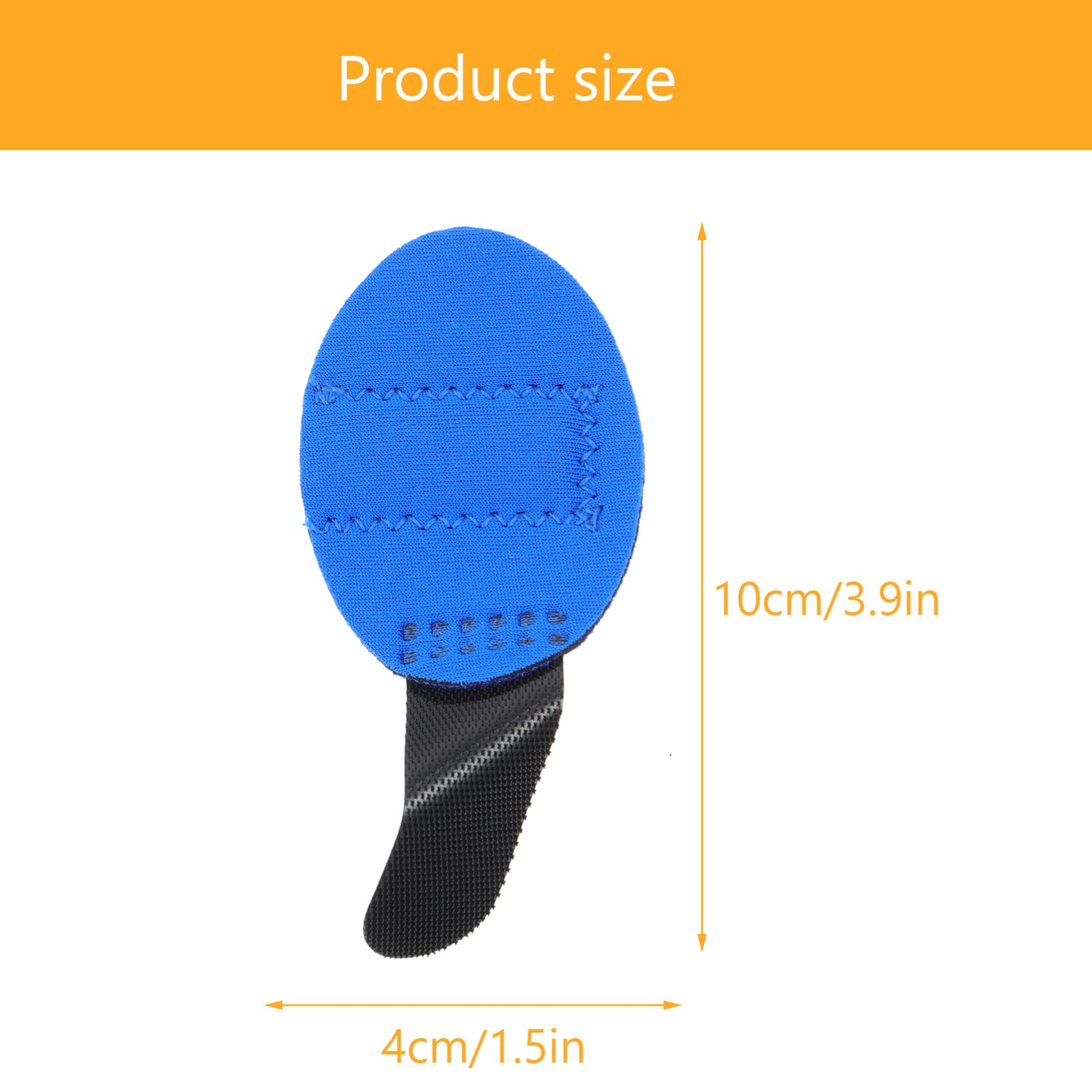 FOMIYES 2Pcs Finger Care Splint Mallet Finger Relief Protector for Injury Supports Finger Mobility Stability for Everyday Use and Sports Activities