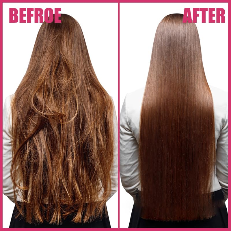 Miniatura 3 de Cepillo definidor de rizos, cepillo ventilado para cabello húmedo y seco, para mujeres y hombres, menos tirones, cepillado sin dolor (morado