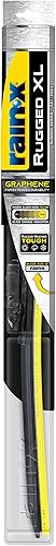 Miniatura 10 de Rain-X 870120 - Limpiaparabrisas prémium de la serie Rugged para camiones y SUV, limpiaparabrisas de 20 pulgadas (paquete de 1), limpiaparabrisas de