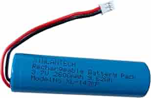 Batteria Litio 3.7V 2600mAh - Con Connettore XH2.54 - Per Progetti Fai Da Te, Giocattoli E Dispositivi Elettronici - Foto 3