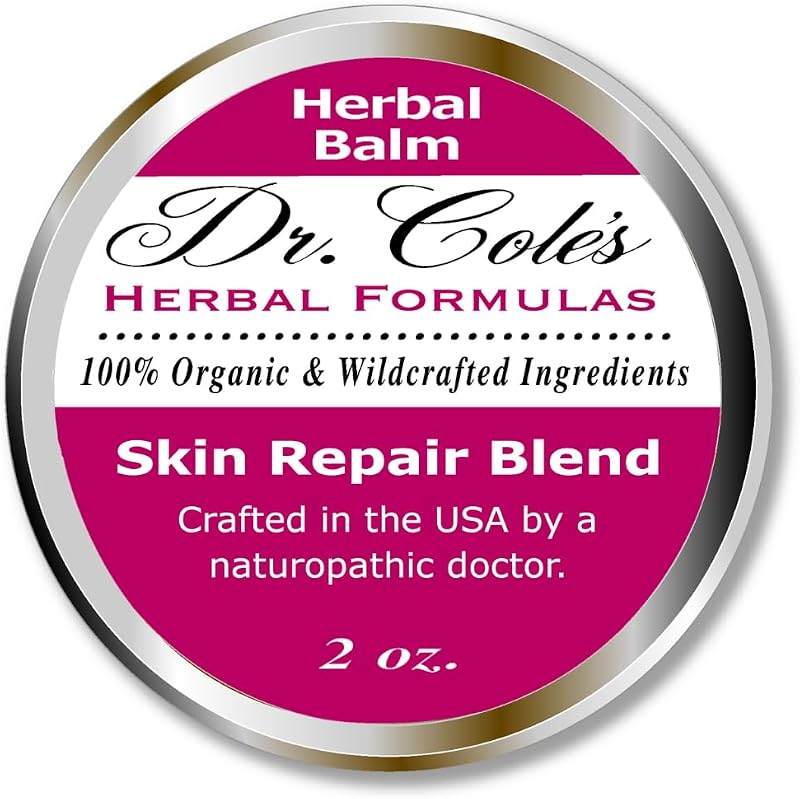 Dr. Cole's Bálsamo Herbal para a Pele em Pote Metálico