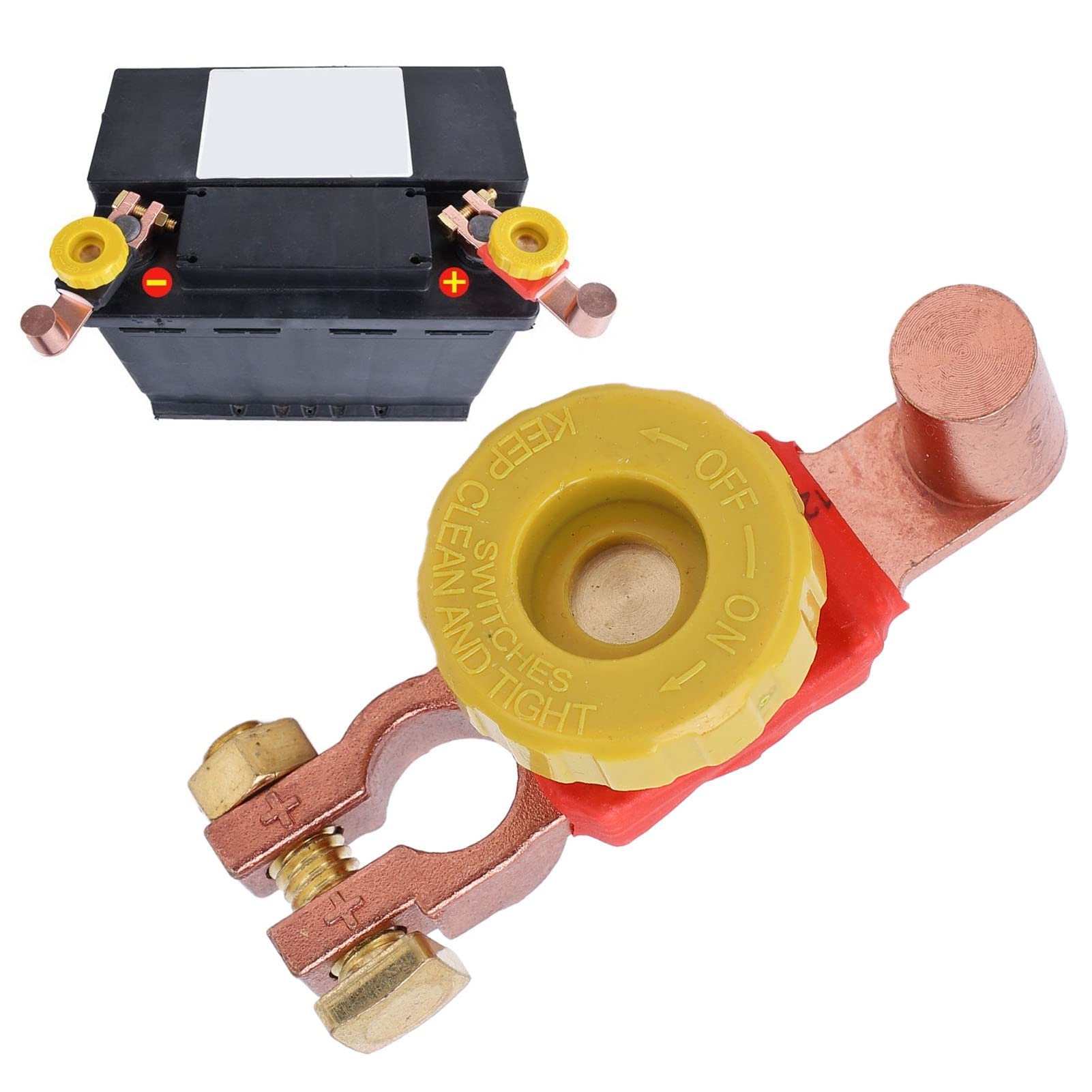 Interrupteur De Déconnexion De Batterie 6V/12V/24V – Sécurité Et économie D’énergie Pour Véhicules