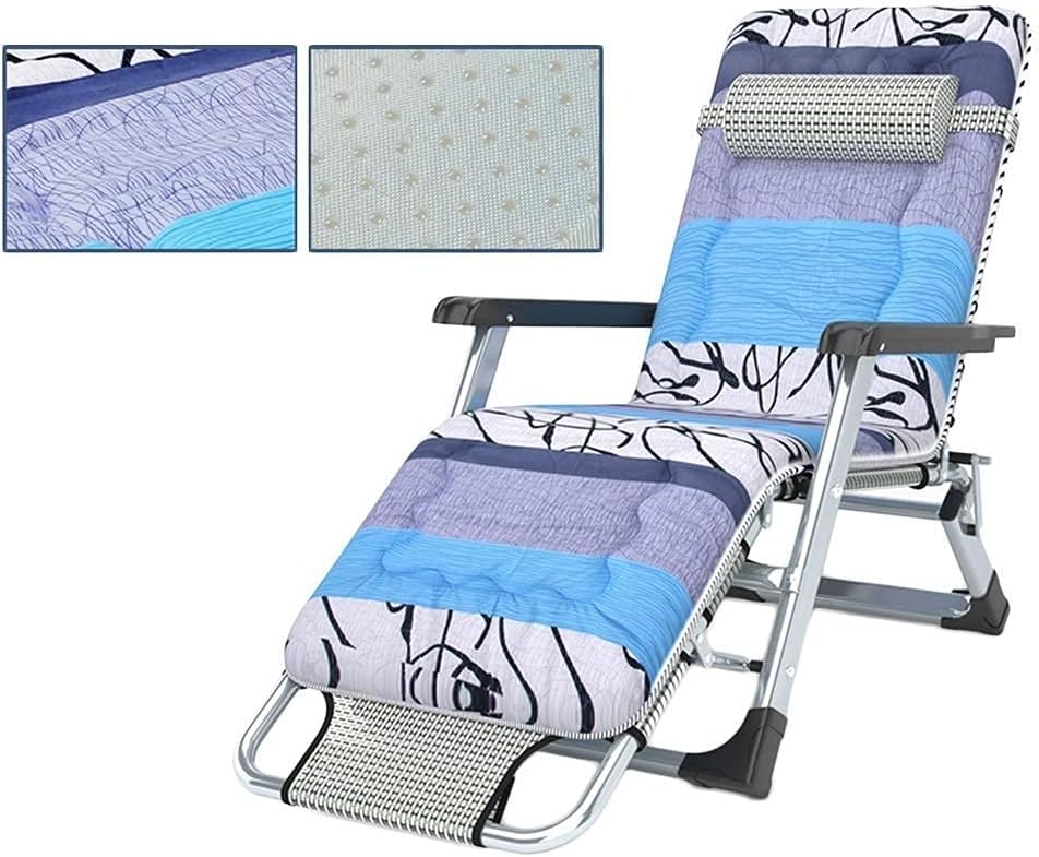 Folding Chair Oversize Adult Rocking Chair Outdoor Patio Zero-Gravity for Heavy People Folding Reclining Rocker for Garden Lawn Deck Door Porch Support200kg Armchair