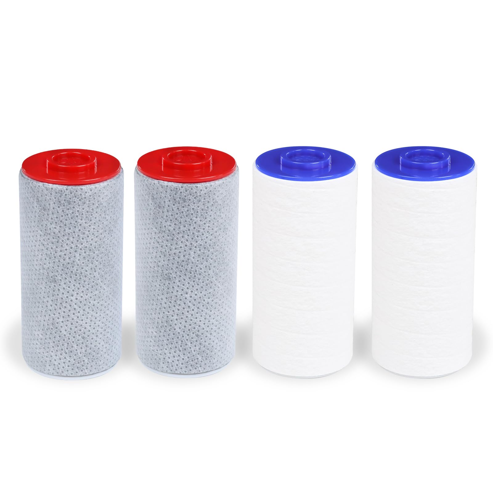 Compatible with Weddell Duo Shower Filter, Replacement Cartridge Set (2+2)