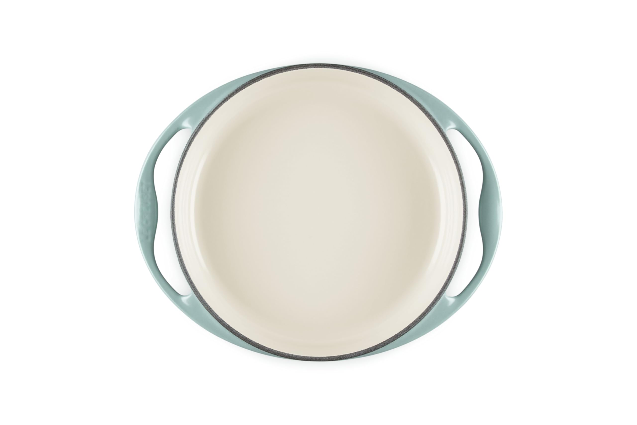 Le Creuset Traditionelle runde Tarte-Tatin-Form aus emailliertem Gusseisen, 2 l, Meersalz