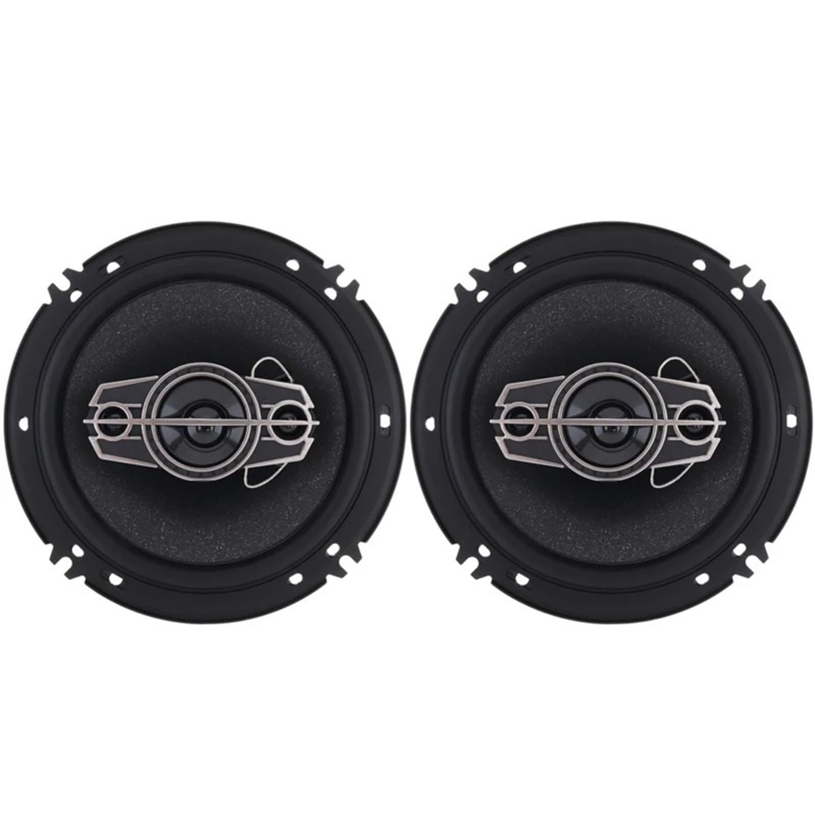 Tweeter Tweeters para Coche Par de Altavoces estéreo para Puerta de Coche de 6 Pulgadas, 600 vatios máximo, tweeters de Audio de Rango Completo de 4 vías, Altavoces para Coche.