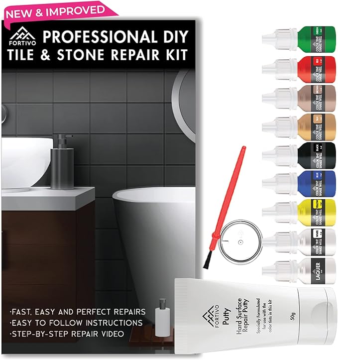 Tile Repair Kit Stone Repair Kit Porcelain Repair Kit for Cracked