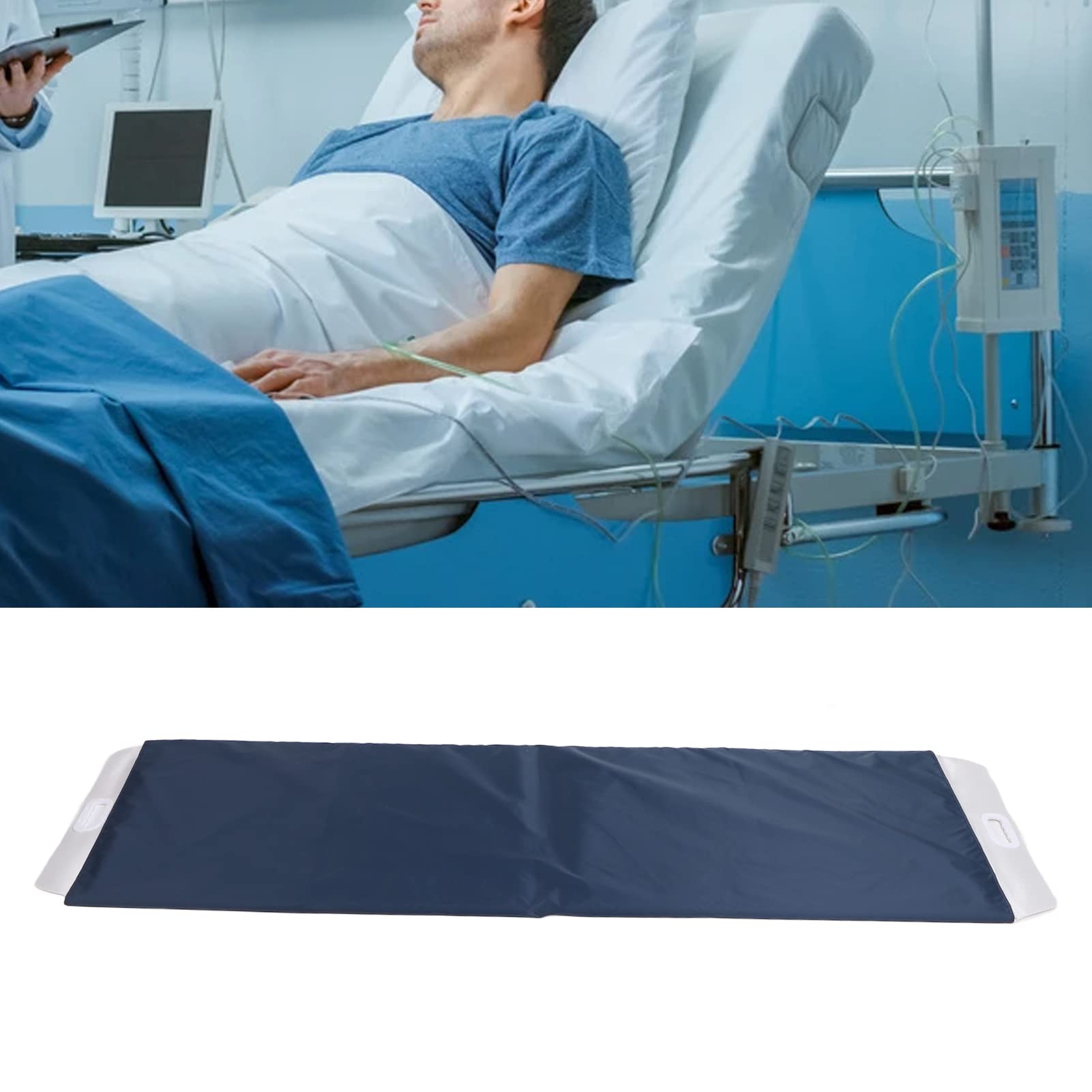 Tabla de Transferencia Y Tabla de Deslizamiento Hecha de Nailon de Primera Calidad, Tabla de Transferencia Reutilizable Y Lavable con 2 Asas Recortadas, Tabla de Transferencia Plegable para Traslado D