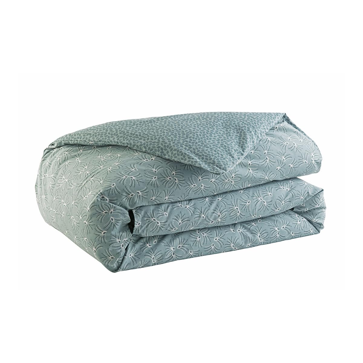Origin Alix Printed Lyocell Duvet Cover, 140 x 200 cm, Sage Green - Image 2