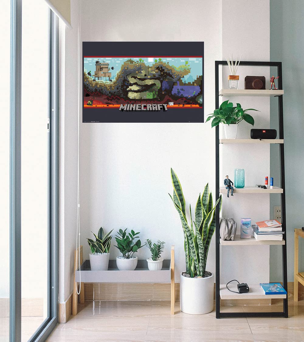 マインクラフト　店頭販促用ポスター　非売品 マインクラフト 店頭販促用ポスター 非売品 - メルカリ