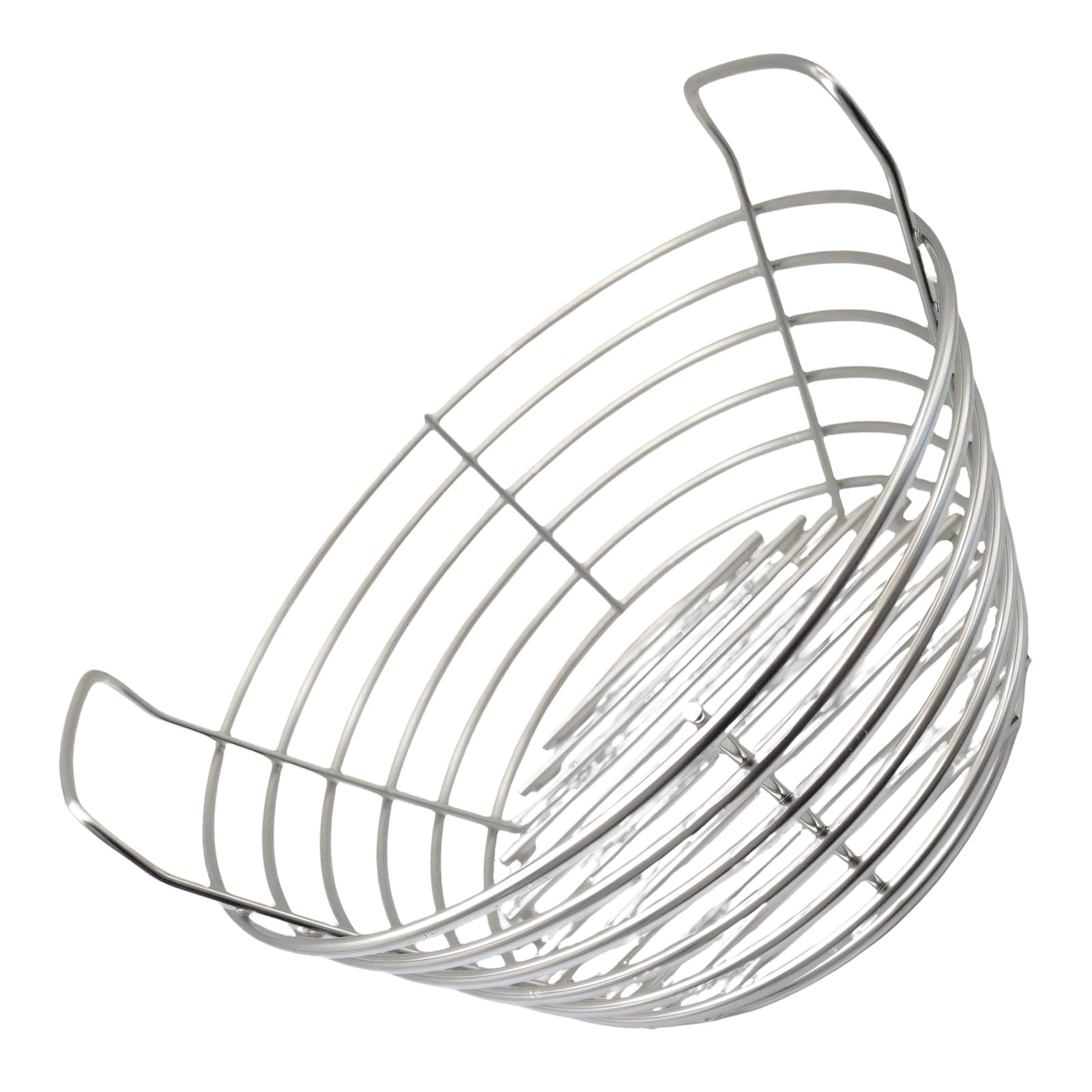 Msioytog Efficient Grills Coal Holder Practical Thick Stainless Steel Charcoal Basket for Barbecue BBQ Supplies Barbecue Carbon Basket