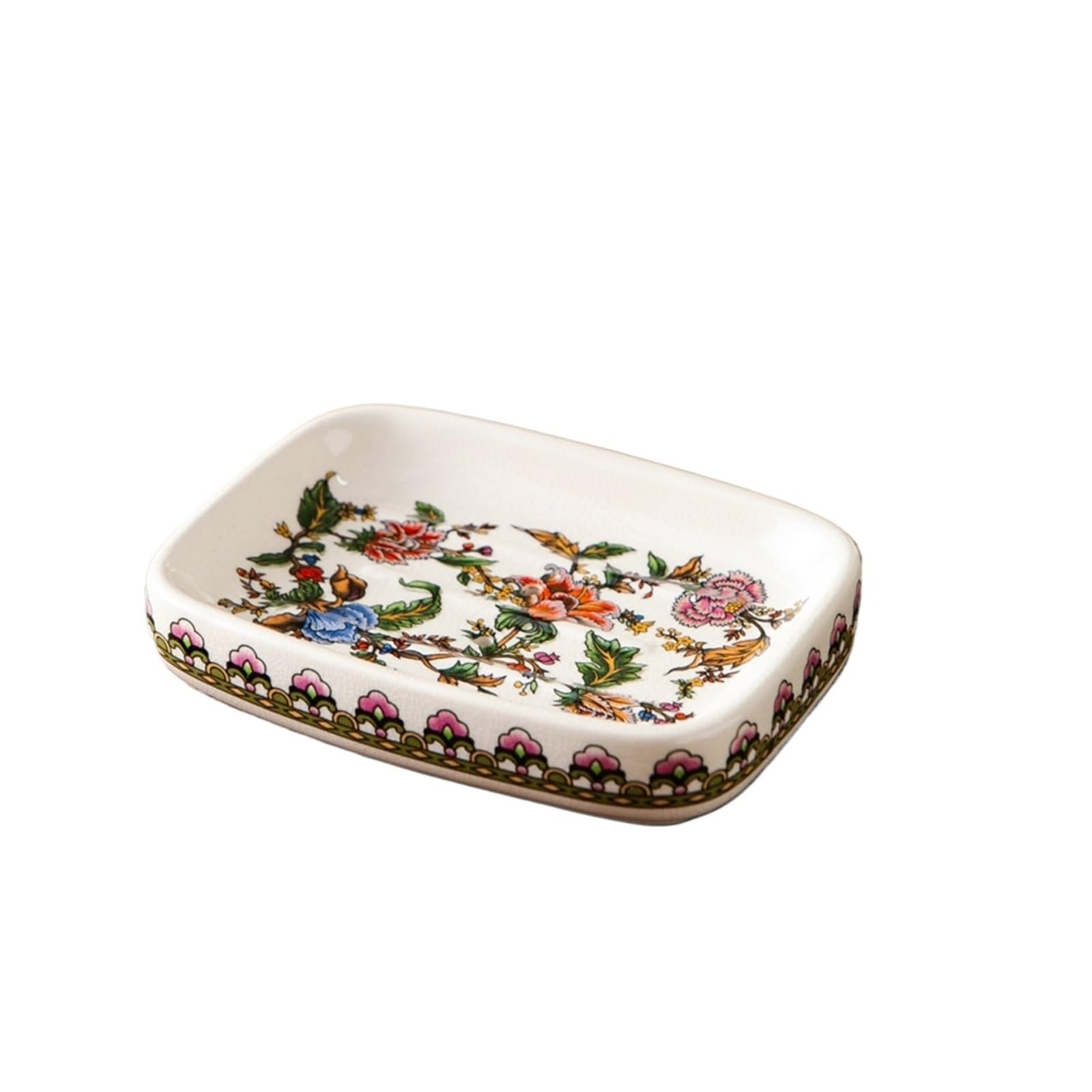 Jfnklfg Color3 Ceramic Soap Dish Ceramic Soap Box Retro