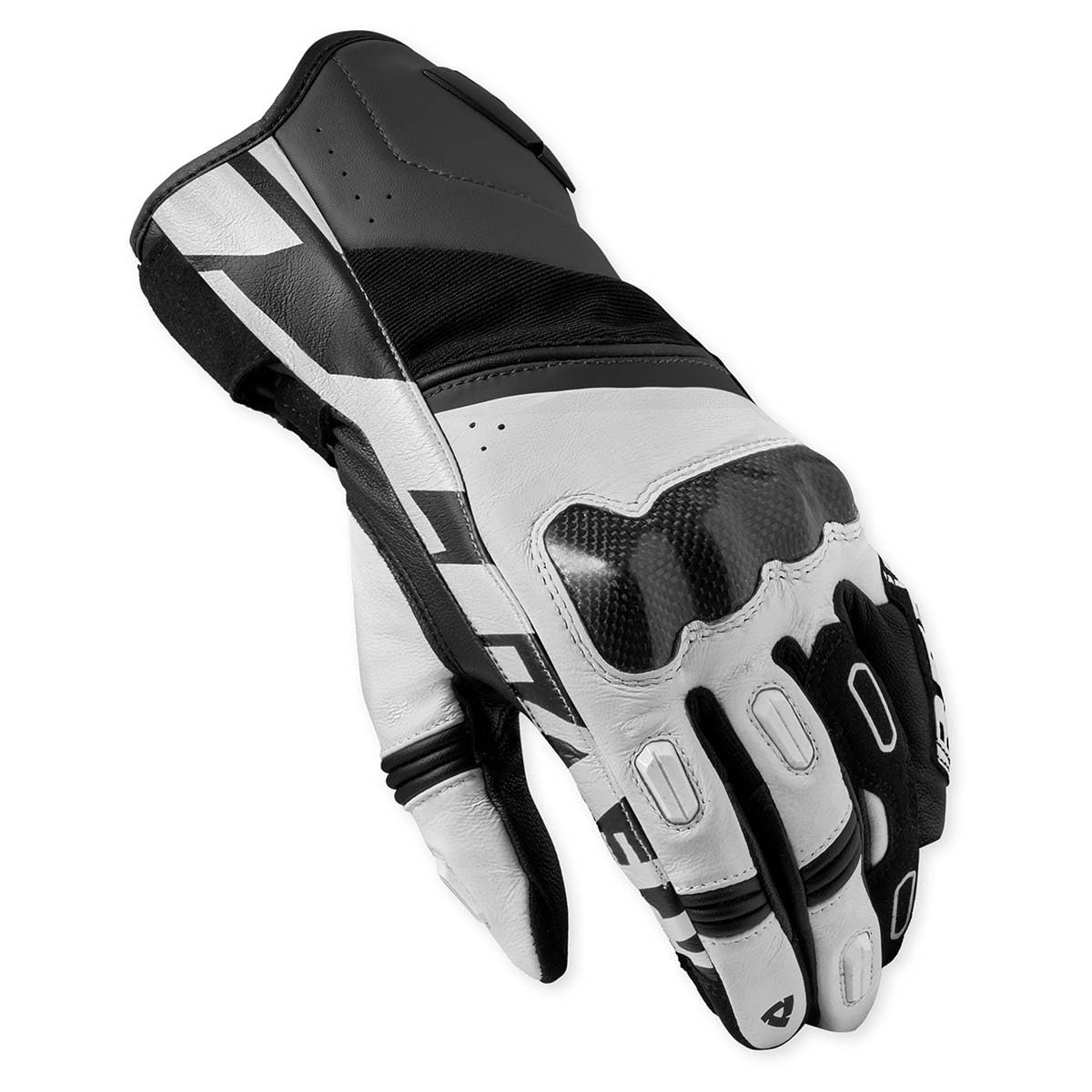Revit RSR 5 Rękawice motocyklowe, biały/niebieski, XL