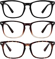 Vista 14 de MEETSUN - Gafas de bloqueo de luz azul, antifatiga ocular, para el dolor de cabeza (mejor sueño), lentes de lectura para computadora UV400