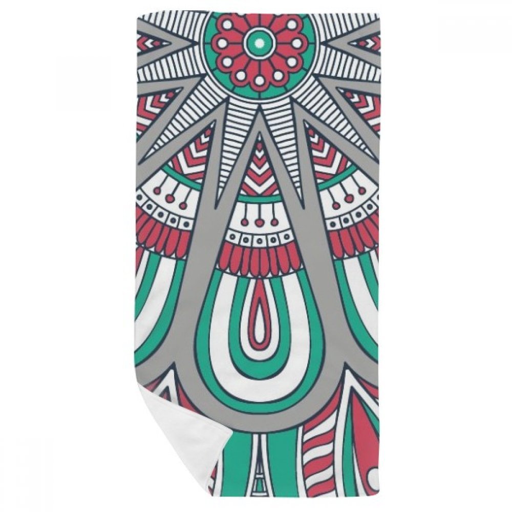 Serviette de bain pétale 35x70cm idéale pour le sport et soin visage